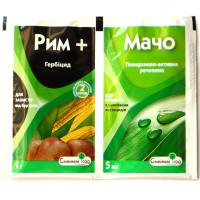 Гербицид от сорняков Рим, 1г + препарат Мачо, 5мл