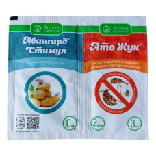 Инсектицид АТО Жук, 3мл + стимулятор роста растений Авангард Стимул, 10мл