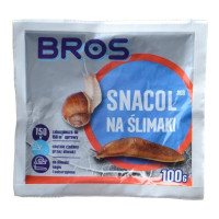 Засіб лімацидний від слимаків та равликів Bros Snacol, 100г