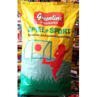 Семена газонной травы Игровая + Спорт ТМ Greenline, Германия, 10 кг