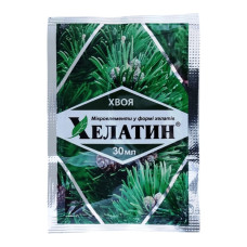 Удобрение Хелатин Хвоя, 30 мл