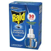 Рідина для фумігатора від комарів, Рейд/Raid, 30 ночей