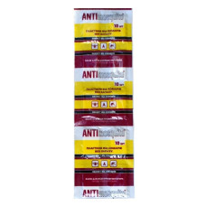 Пластина от комаров, Anti Mosquito, без запаха, 10шт/уп