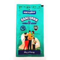 Пластина для фумигатора от комаров, Некусайка, для всей семьи, без запаха, 10 пластин