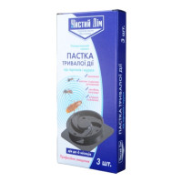 Ловушка тараканов и муравьев Чистый Дом, 3шт/уп