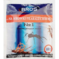 Препарат від тарганів Bros / Крос, порошок, 80г