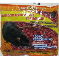 Препарат от крыс и мышей Ратид-1, гранулы, 100г
