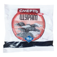 Препарат від щурів та мишей Смерть щурам №2, тестова приманка, 200г