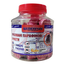 Средство от крыс и мышей Щелкунчик, брикеты, с ароматом сыра, в банке, 320 г