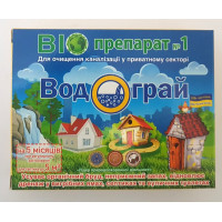 Биопрепарат для очистки выгребных ям и септиков Водограй, 100г