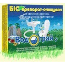 Биопрепарат для прочистки труб Водограй+ (Водограй плюс), 30г