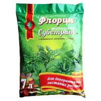 Субстрат для декоративно-листяних рослин, Флорин, 7л