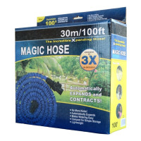 Шланг поливальний розтяжний, Magic Hose 3Х, з розпилювачем, 30м