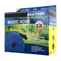 Шланг поливальний розтяжний, Magic Hose 3Х, з розпилювачем, 45м