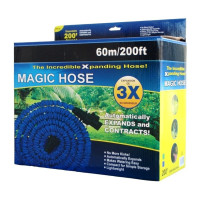 Шланг поливочный растягивающийся, Magic Hose 3Х, с распылителем, 60м