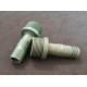 Штуцер шлановий, різьблення 3/4"- шланг 3/8", короткий