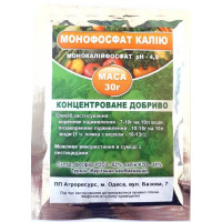Монофосфат калия, калийно-фосфорное удобрение, 30г