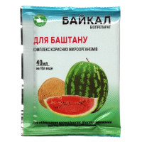 Биоудобрение Байкал, для бахчевых, 40мл