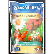 Удобрение универсальное для всех видов растений, Стандарт NPK, Стандарт NPK, 100г