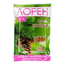 Удобрение для хвойных растений, Лорен NPK, 100г