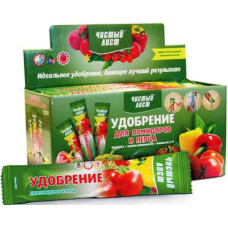 Кристаллическое удобрение для томатов и перца, Чистый лист, 100г