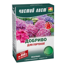 Удобрение кристаллическое для гортензии Чистый лист, 300г