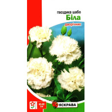 Семена гвоздики Шабо Белая, 0,1г