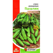 Семена огурца пчелоопыляемого миникорнишон Пальчик, 1г