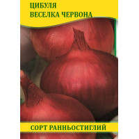 Насіння цибулі Веселка червоний, 100г