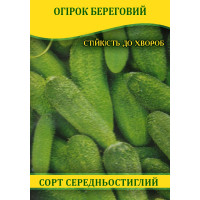 Насіння огірка Береговий, 100г