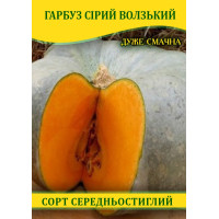 Насіння гарбуза сіра Волзька, 0,5 кг