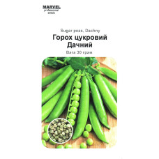 Семена гороха сахарного Дачный, 30г, Marvel