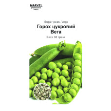 Семена гороха сахарного Вега, 30г, Marvel