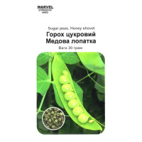 Семена сахарного гороха Медовая лопатка, 30г, Marvel