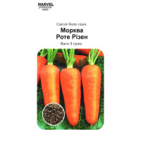 Семена моркови Роте Ризен, 5г, Marvel