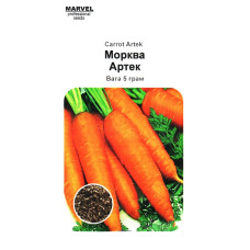 Семена моркови Артек, 5г, Marvel