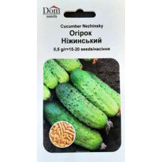 Семена огурца пчелоопыляемого, Нежинский, Украина, 0,5г, Dom