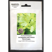 Семена петрушки листовой Богатырь, Украина, Marvel, 10г