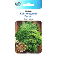 Семена укропа кустового Белли, 3г, Dom