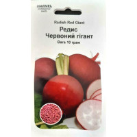 Семена редиса Красный Гигант, Италия, 10 г.