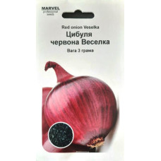 Семена Лука Веселка красный, Украина, 3г