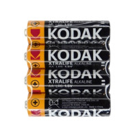 Батарейка АА, alkaline, щелочная, LR6, 1,5V, 4шт/уп, Kodak Extra Life