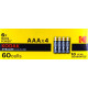 Батарейка ААА, alkaline, лужна, LR3, 1,5V, 4шт/уп, Kodak Extra Life