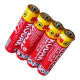 Батарейка ААА, сольова, R3, 1,5V, 4шт/уп, Kodak