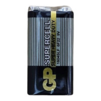 Батарейка крона, солевая, 6F22, 9V, GP Greencell
