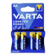 Батарейка Варта / Varta LongLife Power АА, alkaline, LR6, 1.5V, 4шт/уп