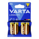 Батарейка Варта / Varta LongLife АА, alkaline, LR6, 1.5V, 4шт/уп