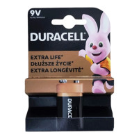 Батарейка Дюрасел / Duracell Basic крона, alkaline, 6LR61, 9V